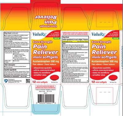 Pain Relief Softgel Carton (Pain Relief Softgel Carton)